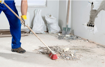 Restoring Cleanliness After Construction